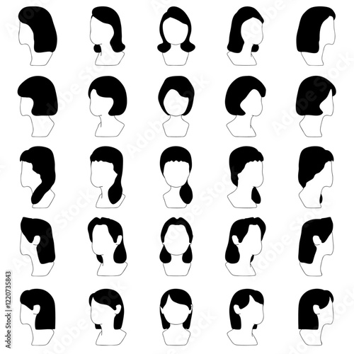 woman's face_mono‗non_25