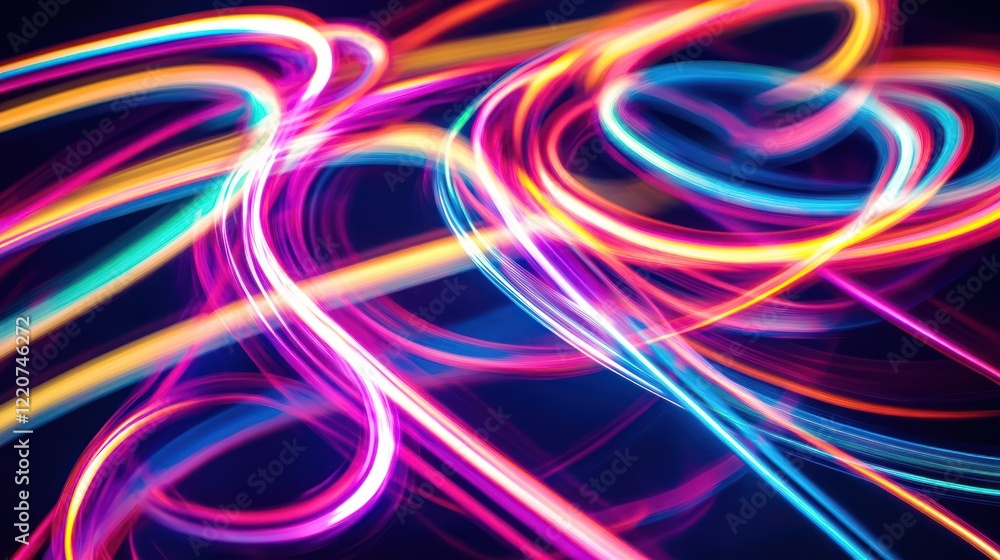 Abstract Light Trails Abstract Light Trails