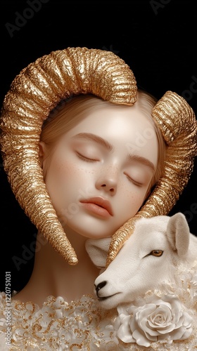 Golden Ram's Embrace: Seren...
