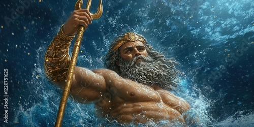 Poseidon, God of the Sea: M...