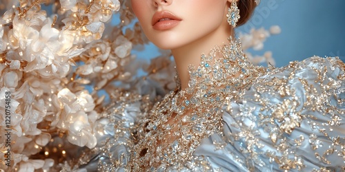 Opulent Elegance: A close-u...