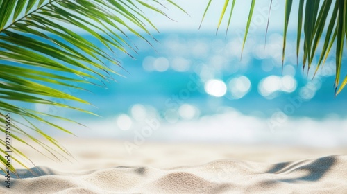 Tropical Beach Scene