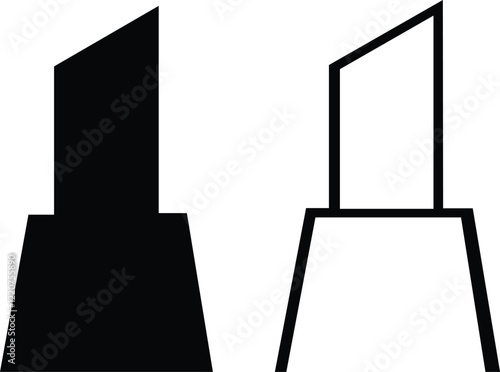 Marker nip icon set.Ink tool. Graphic Fountain marker, Marker for signing. Empty blank instrument with copy space for corporate branding or ads, isolated on transparent.icon vector illustration.
