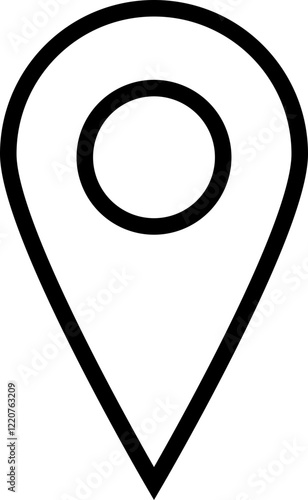 Ícones de Localização Modernos e Minimalistas – Conjunto Vetorial Versátil para Mapas e Navegação, Modern and Minimalist Location Icons – Versatile Vector Set for Maps and Navigation