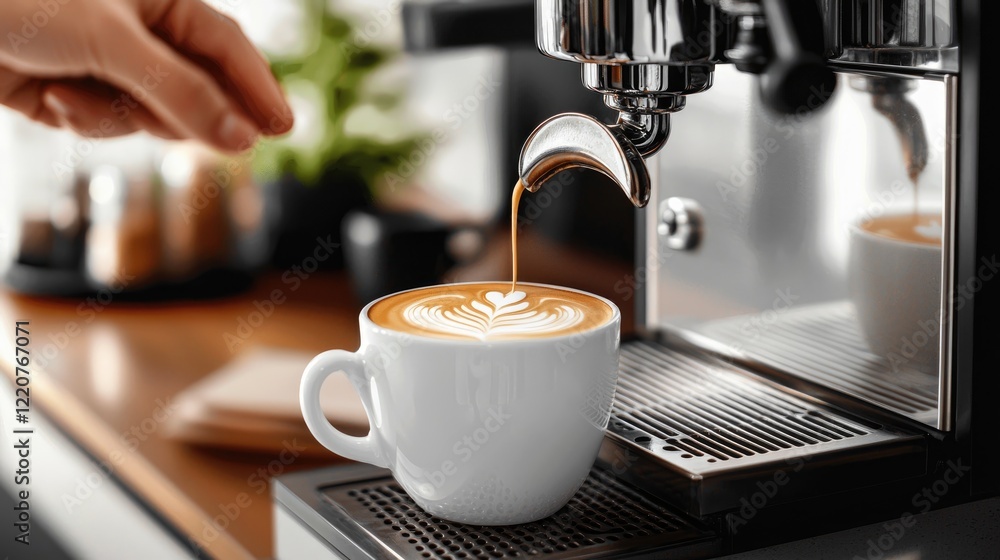 Artisan Latte Art Masterpiece of Coffee Artisan Latte Art Masterpiece of Coffee