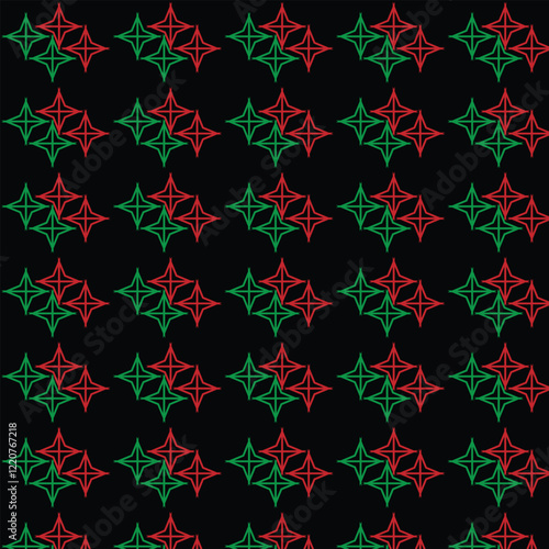 seamless pattern with hearts