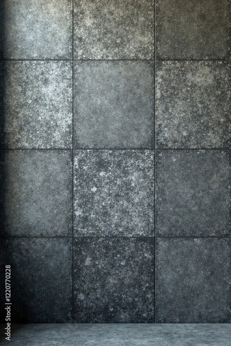 Wallpaper Mural Distressed concrete wall, deep grey tones, coarse grain , vintage, grey background, wall Torontodigital.ca