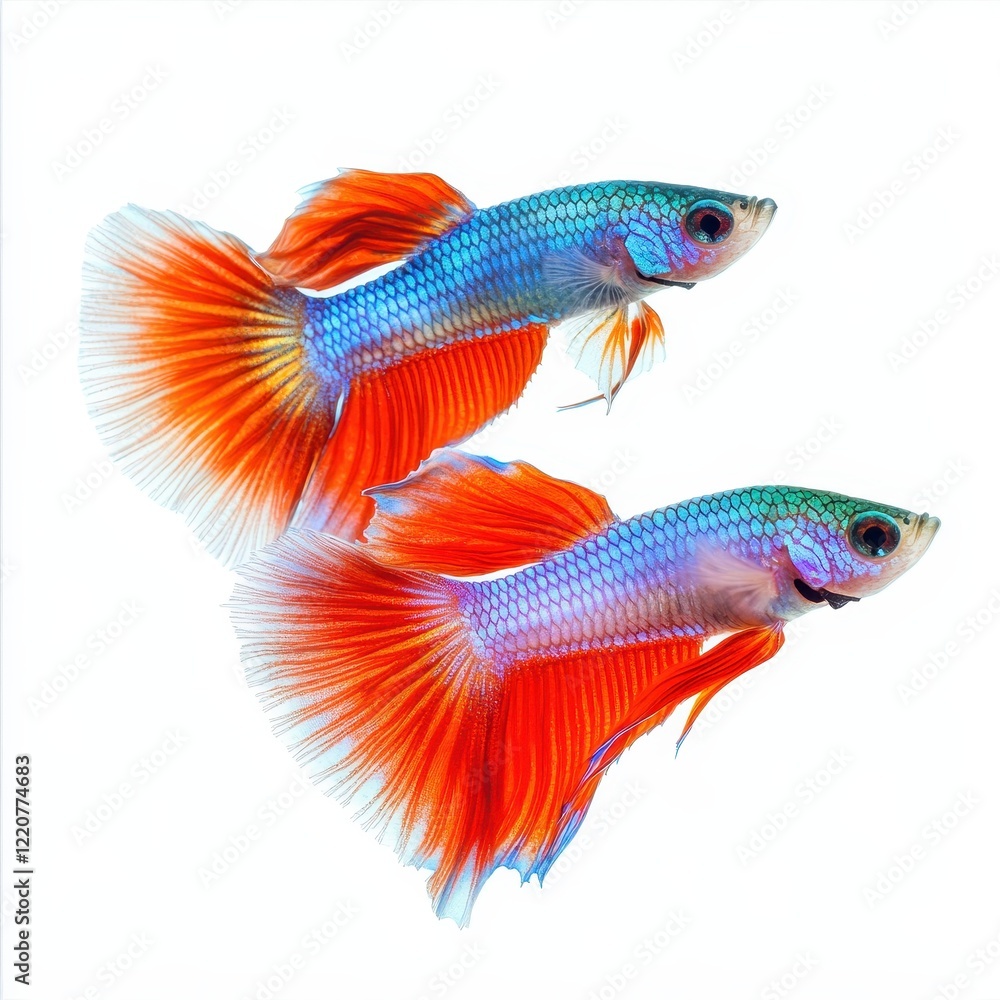 Fototapeta premium siamese fighting fish