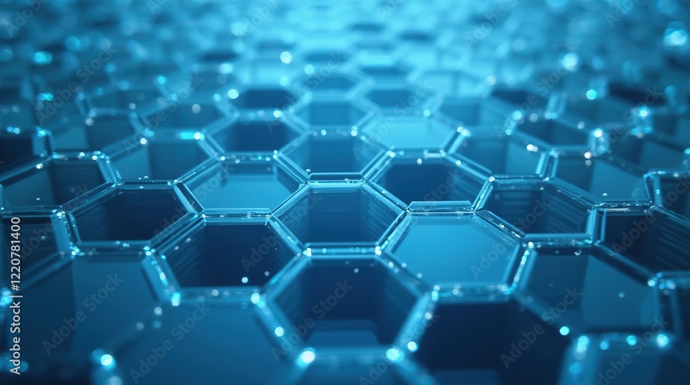 Futuristic honeycomb background. Futuristic honeycomb background.