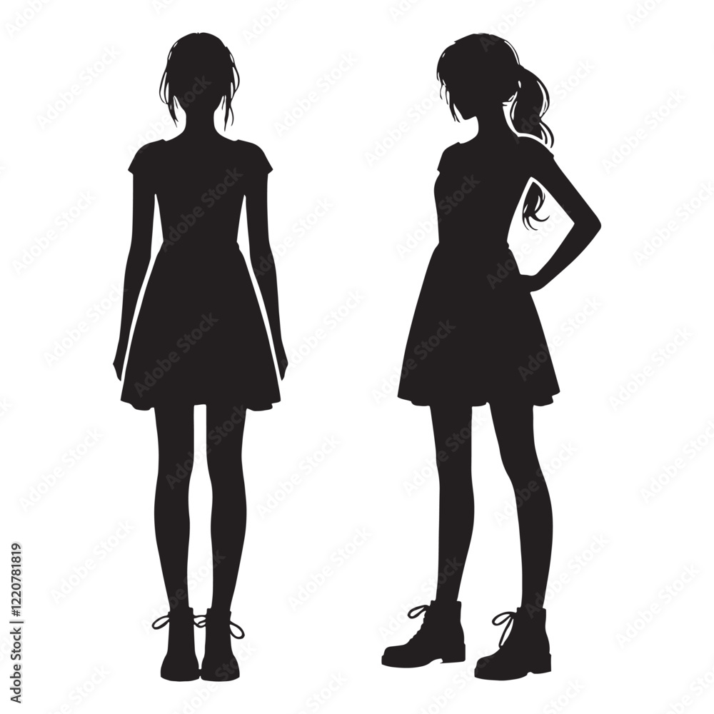 Standing person vector for polished and modern expressions - standing silhouette, standing person illustration
Standing person vector for polished and modern expressions - standing silhouette, standing person illustration