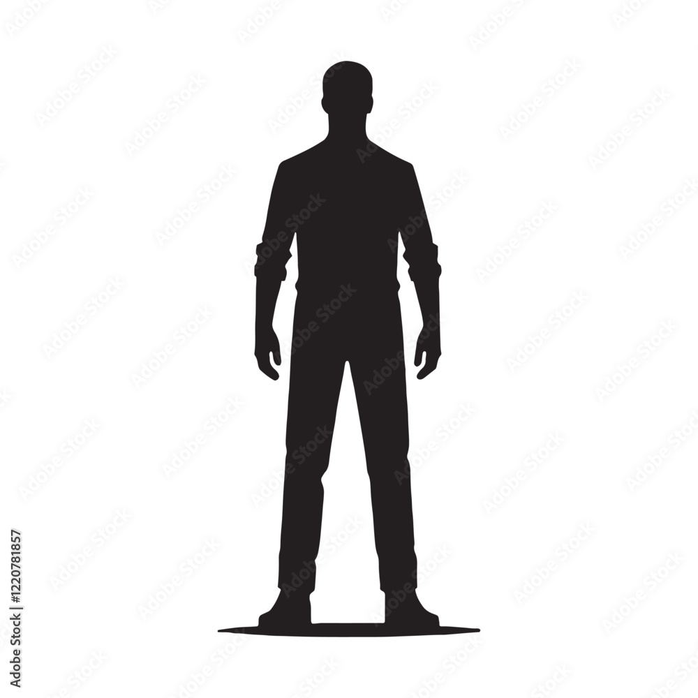 Minimalist standing illustration for high-quality visuals - standing vector, standing silhouette
Minimalist standing illustration for high-quality visuals - standing vector, standing silhouette