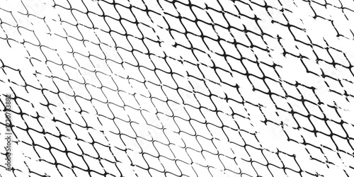 Net pattern. Rope net vector silhouette. Soccer, football, volleyball, tennis and tennis net pattern. vektor