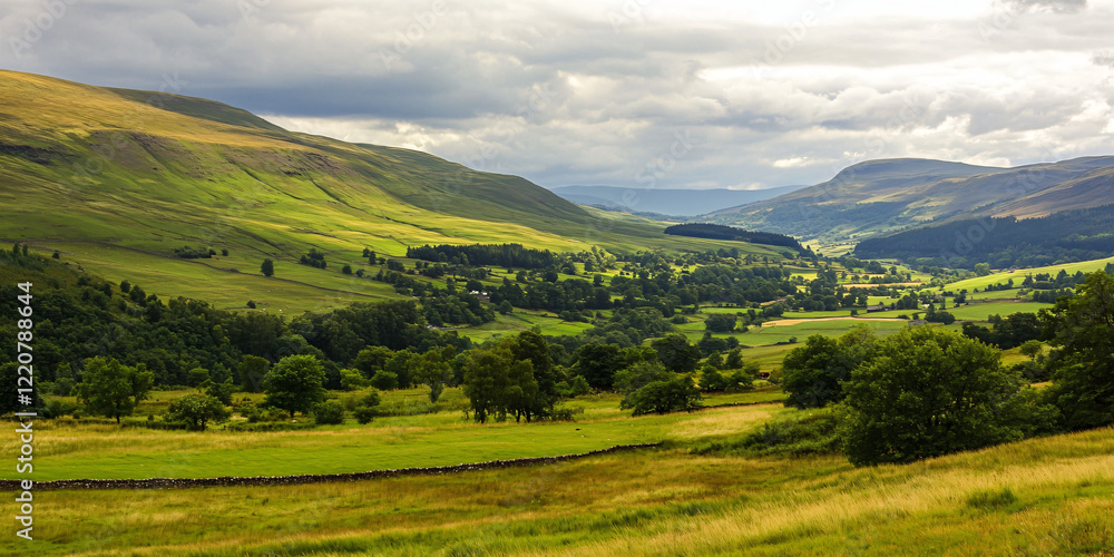 Fototapeta premium Landscapes, valleys