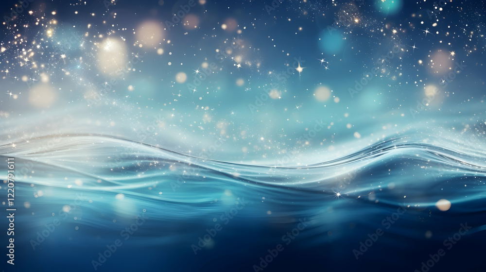 Delicate waves of glittering curves in serene water abstract art tranquil environment aesthetic viewpoint Delicate waves of glittering curves in serene water abstract art tranquil environment aesthetic viewpoint