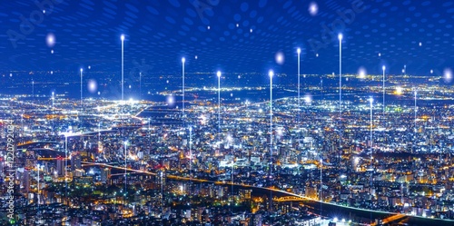 未来都市のデジタル進化