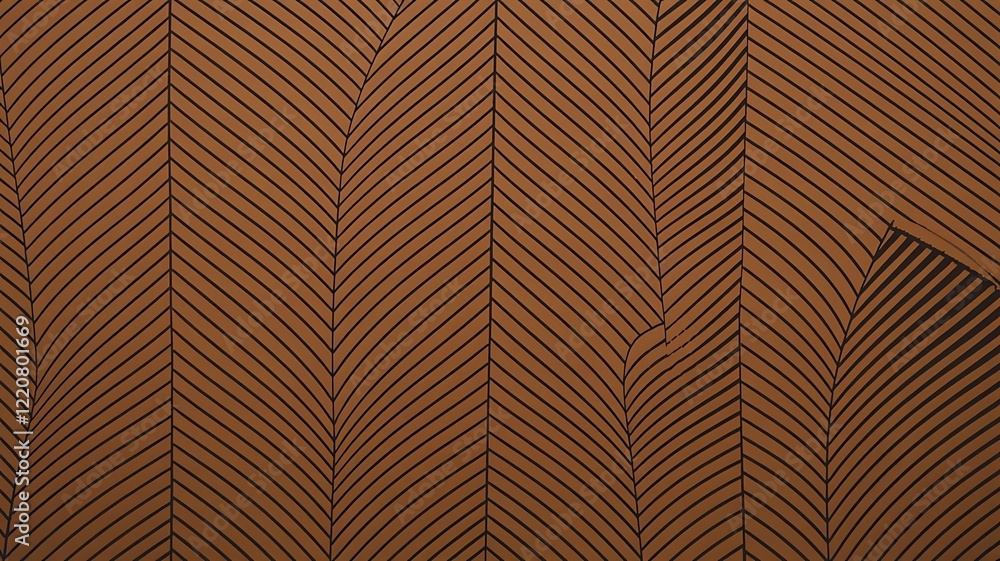 Abstract Geometric Pattern in a Warm Brown Shade Abstract Geometric Pattern in a Warm Brown Shade