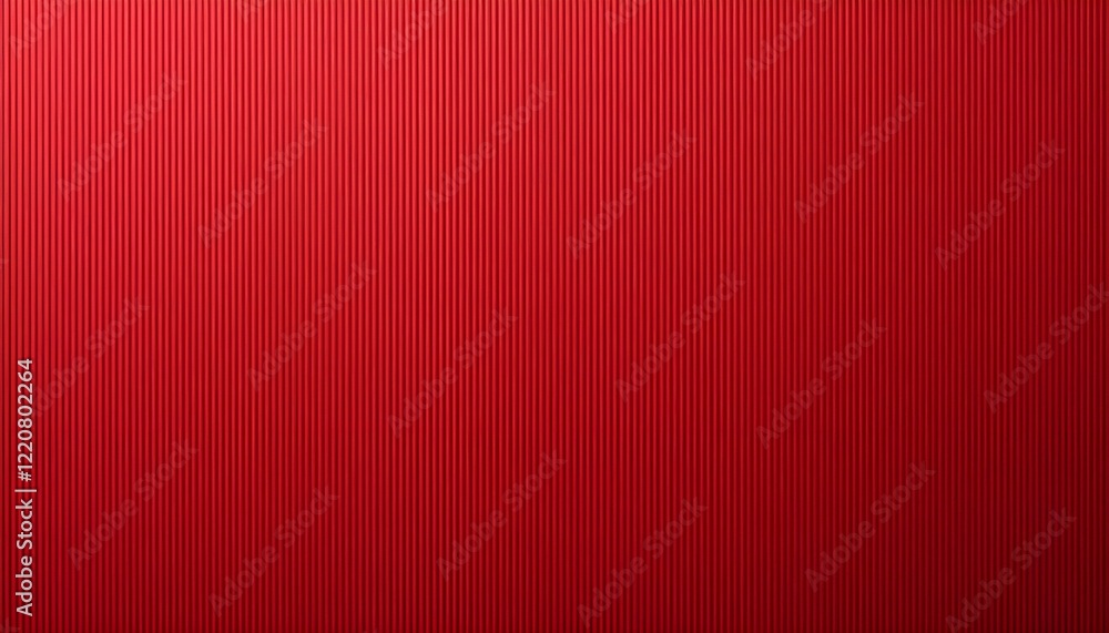 Vibrant Red Corrugated Cardboard Texture Background Vibrant Red Corrugated Cardboard Texture Background