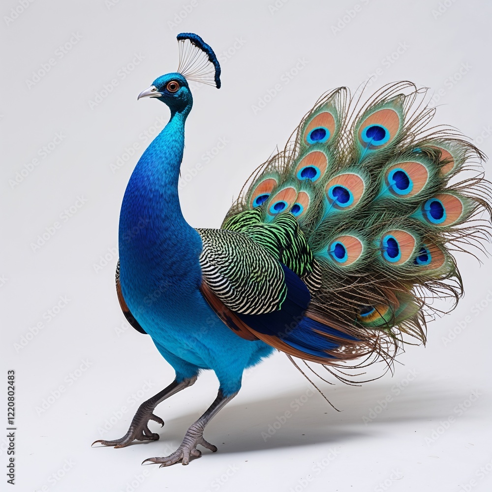 Obraz premium peacock with feathers