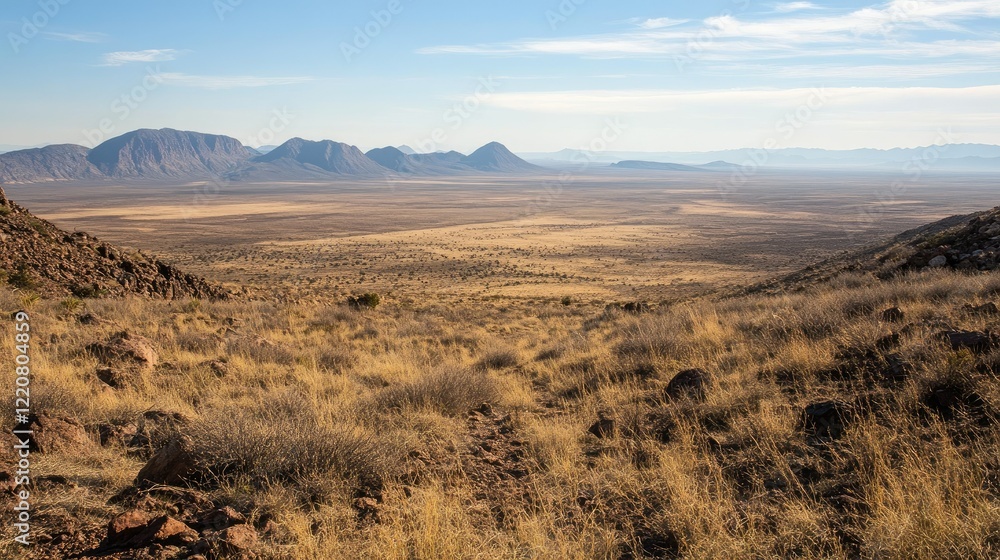 Fototapeta premium Vast landscapes stretching beyond sight.