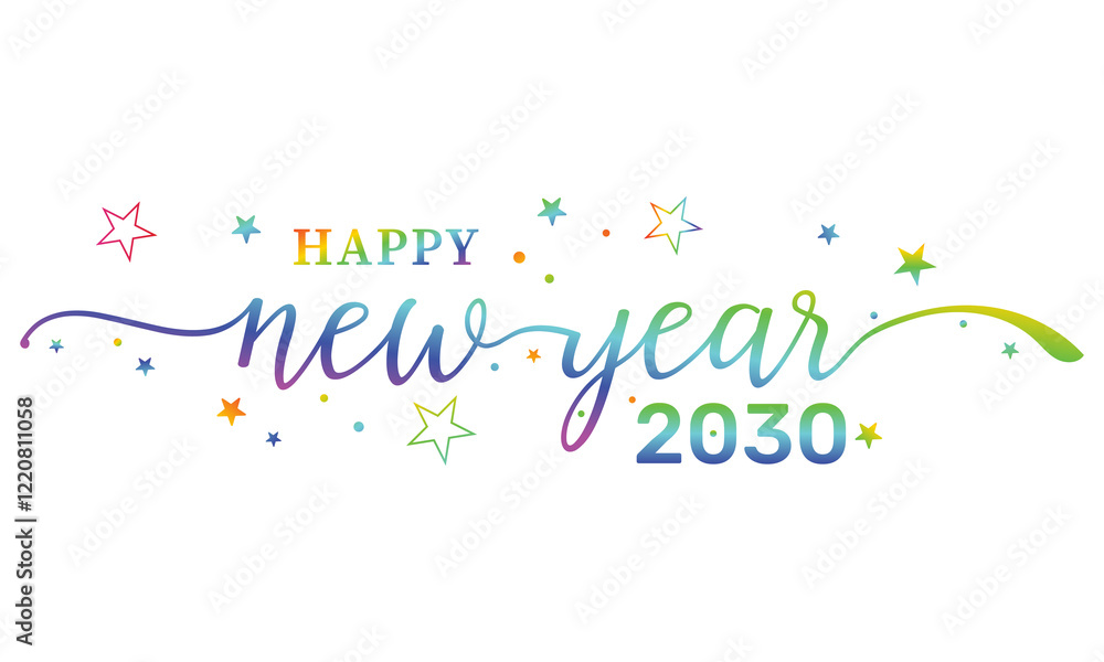 Happy New Year 2030. Happy New Year 2030.