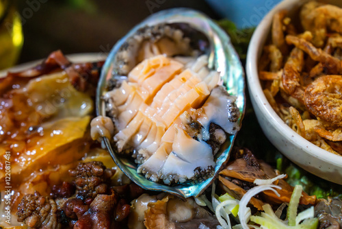 abalone sashimi