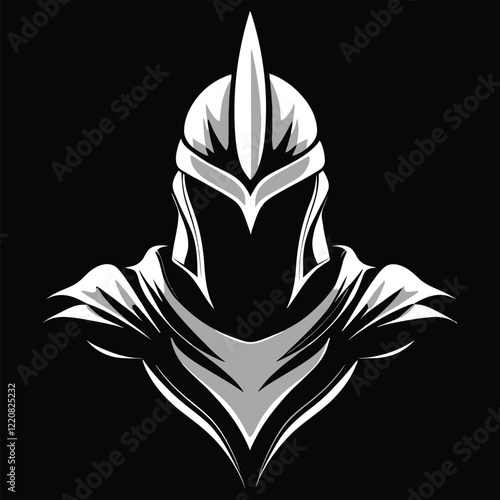 Warrior Logo Template illustration vector