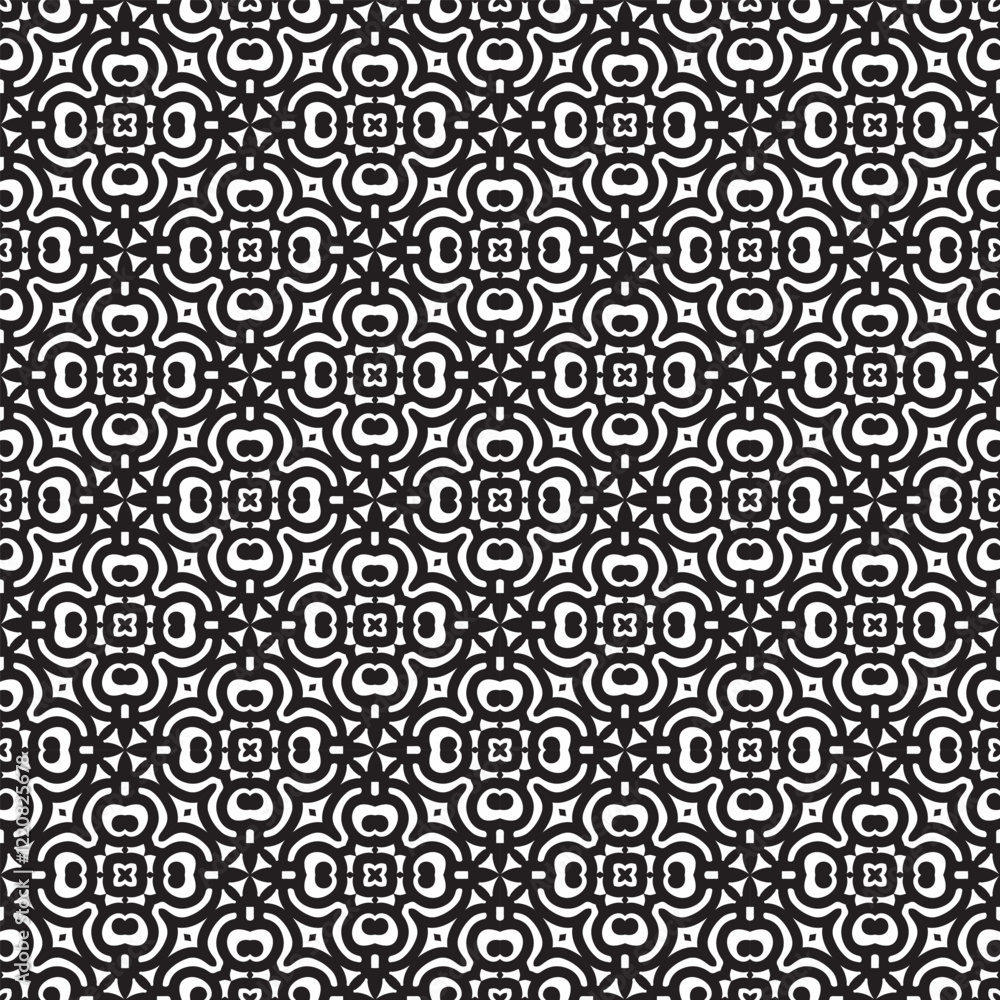 Minimalist black and white seamless pattern background Minimalist black and white seamless pattern background