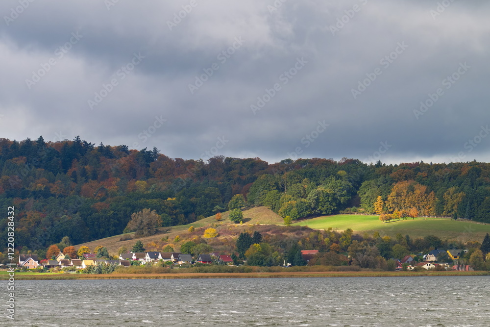 Blick auf Salem am Kummerower See Blick auf Salem am Kummerower See