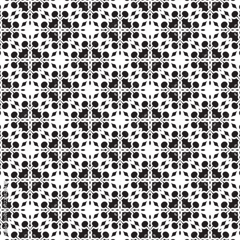 Minimalist black and white seamless pattern background Minimalist black and white seamless pattern background