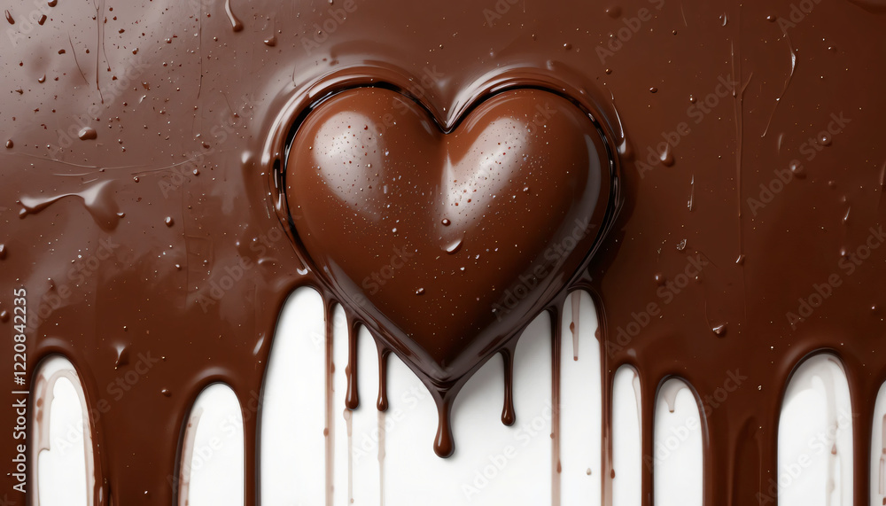 Heart Shaped Chocolate, Happy Chocolate Day 2025 Heart Shaped Chocolate, Happy Chocolate Day 2025