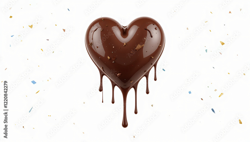Heart Shaped Chocolate, Happy Chocolate Day 2025 Heart Shaped Chocolate, Happy Chocolate Day 2025