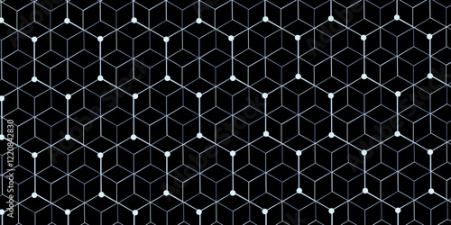 Abstract diamond style minimal blank cubic. Geometric pattern illustration mosaic, hexagon and triangle wallpaper.  hexagon concept design abstract technology background vector background. vector. 