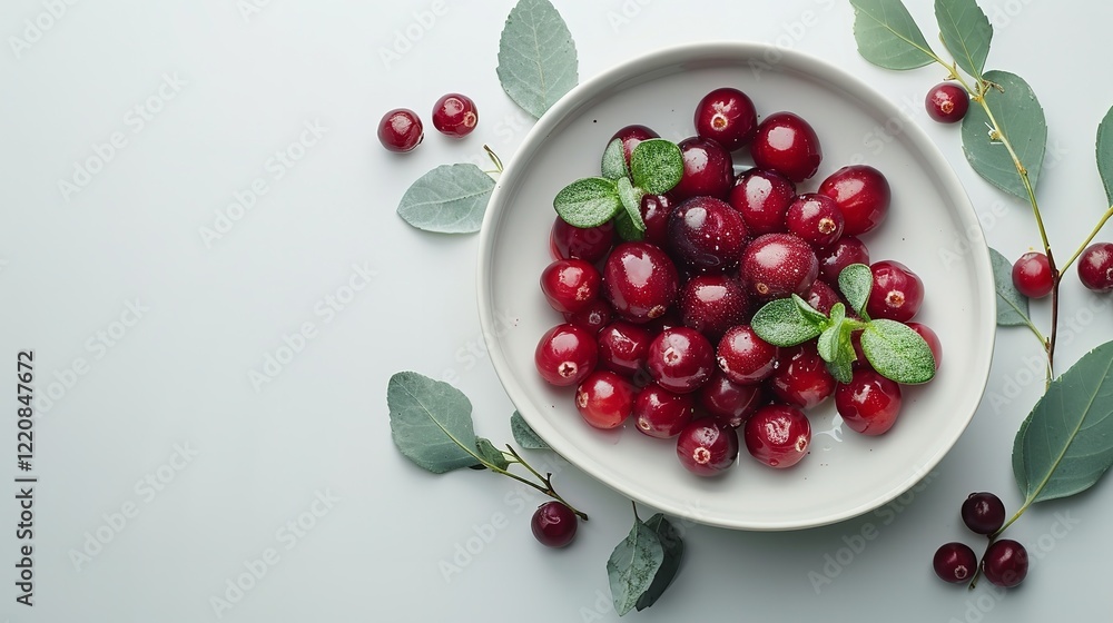 An upward view of a bowl of nice delectable cranberry sauce with ripe cranberries depicting a healthy winter dish delish food and space, Generative AI. An upward view of a bowl of nice delectable cranberry sauce with ripe cranberries depicting a healthy winter dish delish food and space, Generative AI.