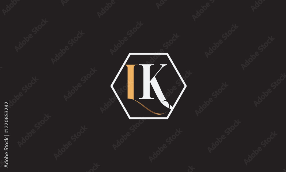 LK, KL, L , K , Abstract Letters Logo Monogram LK, KL, L , K , Abstract Letters Logo Monogram