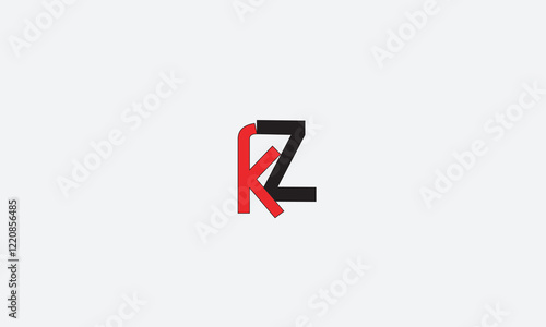 Free Download KZ, ZK , K , Z , Abstract Letters Logo Monogram - GFXLoad