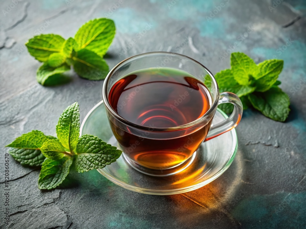 Minimalist Black Tea with Mint: Refreshing Herbal Brew Minimalist Black Tea with Mint: Refreshing Herbal Brew