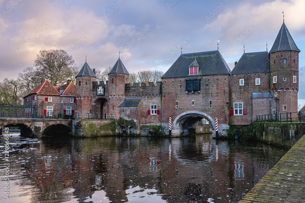 Obraz premium The KoppelPoort in Amersfoort, Netherlands.