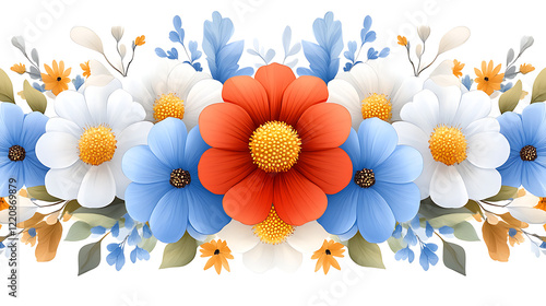 Vibrant nature arrangements