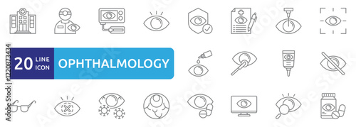ophthalmology icon sheet