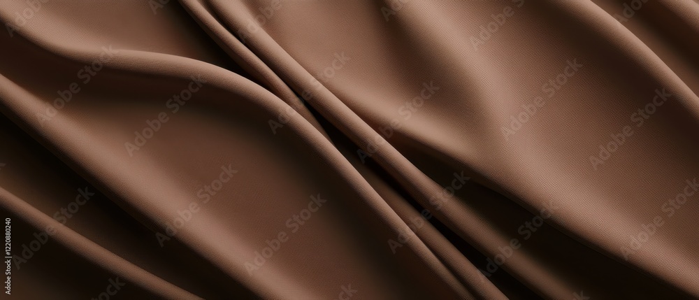 Fototapeta premium High-resolution solid brown studio backdrop with smooth matte textured surface