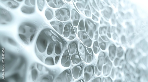 Abstract white texture featuring varying heights and lengths of rectangular shapes arranged in a dynamic,