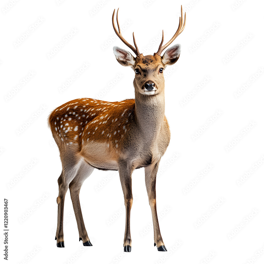 Obraz premium Angled view full body shot of an extremely perfect looking single Meiolania animal isolated on a white transparent background