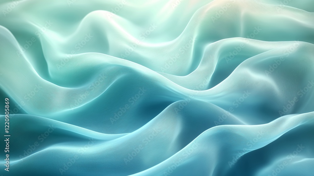 Exploring the Serene Flow of Aqua Waves and Gentle Textures Exploring the Serene Flow of Aqua Waves and Gentle Textures