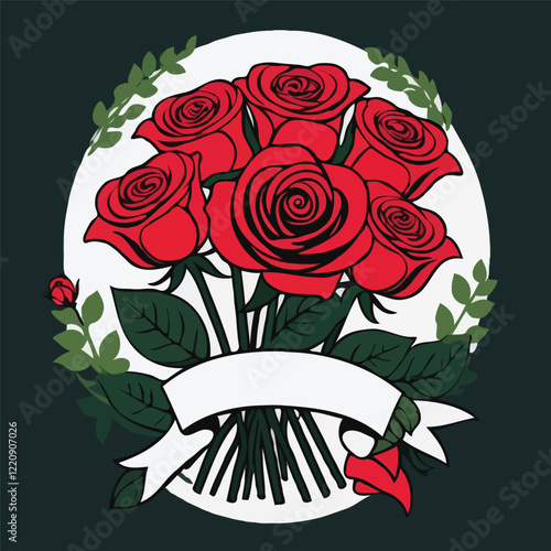 Valentine's Day Roses Bouquet