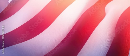 Wallpaper Mural Background image of the American flag with a subtle gradient effect, gradient, painting Torontodigital.ca