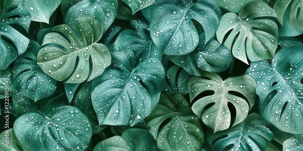 Obraz premium on leaves soothing and calming visuals relax