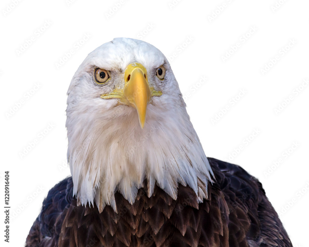 American bald eagle portrait PNG with transparent background American bald eagle portrait PNG with transparent background
