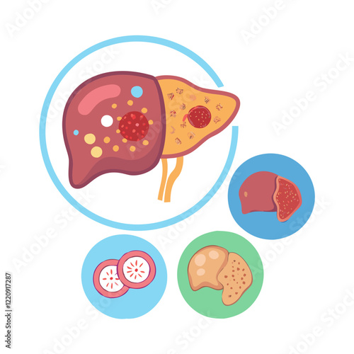 Liver Damage: Fatty Liver, Fibrosis, Cirrhosis