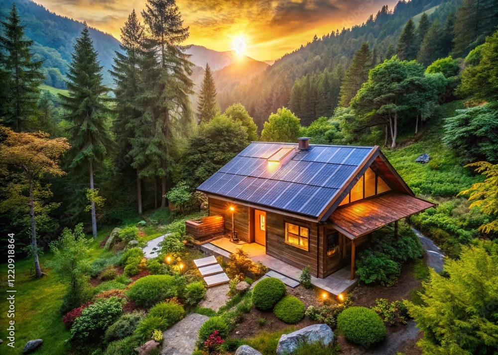 Eco-Friendly Forest Home: Sustainable Living in Nature's Embrace Eco-Friendly Forest Home: Sustainable Living in Nature's Embrace