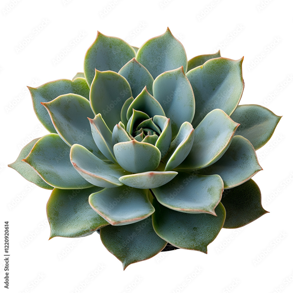 Front view of an Aeonium Sunburst Succulent isolated on a white transparent background Front view of an Aeonium Sunburst Succulent isolated on a white transparent background